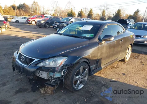 2010 Lexus Is 350C z USA, uszkodzony, nr VIN JTHFE2C25A2501152